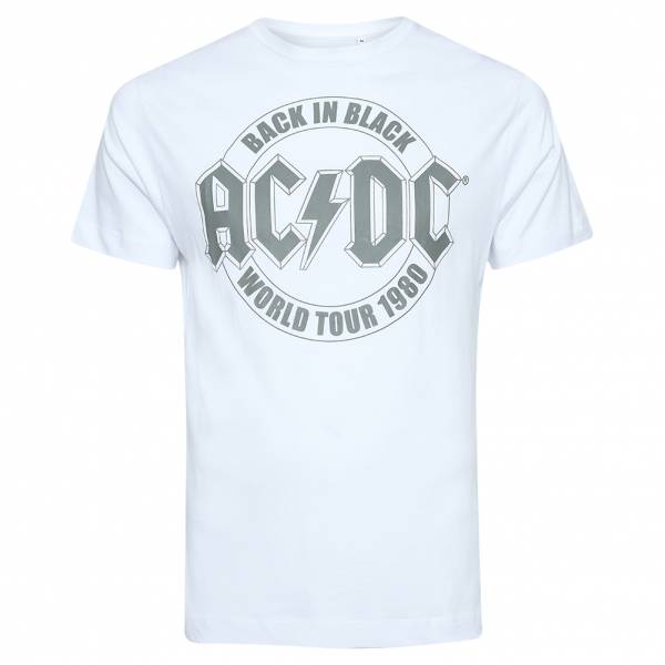 ACDC TOUR Emblem Herren T-Shirt POMTS009WHT