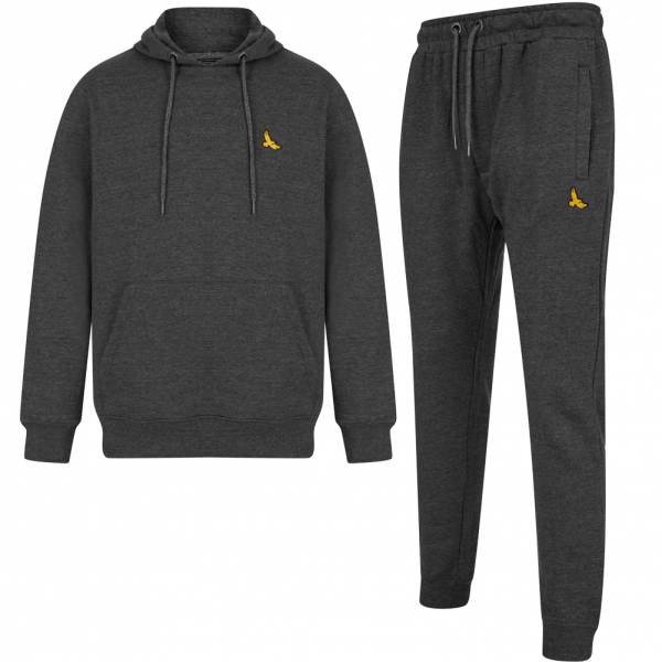 Kensington Passed Herren Sweat Jogginganzug 2-teilig 1DF18764 Charcoal Marl