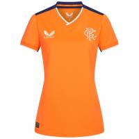 Glasgow Rangers FC CASTORE Kobiety Dodge PRO Koszulka TF0542NS-POMARAŃCZOWY