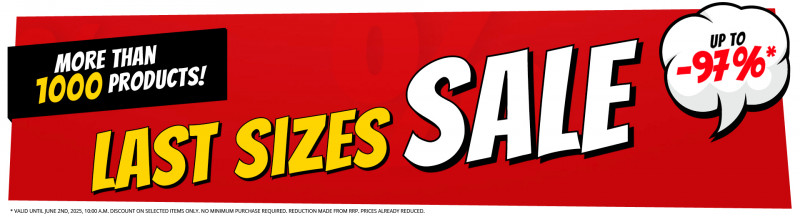 last sizes sale