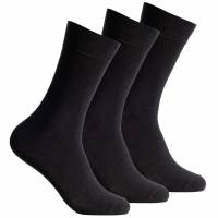 SportSpar Herren Komfort Socken 3 Paar 174228 Black