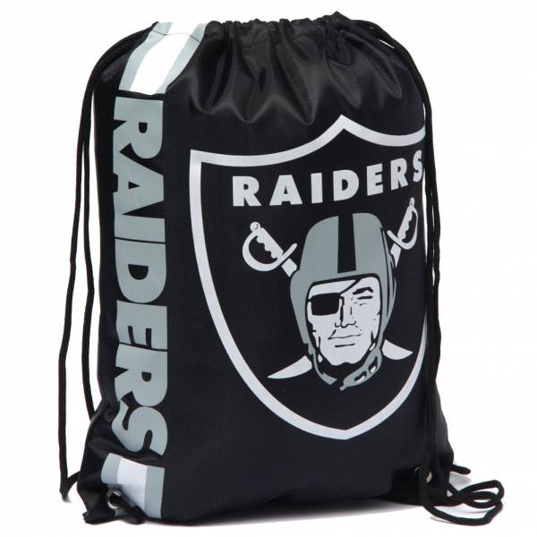 Sac de sport Oakland Raiders NFL avec cordon de serrage LGNFLCLGYMOR