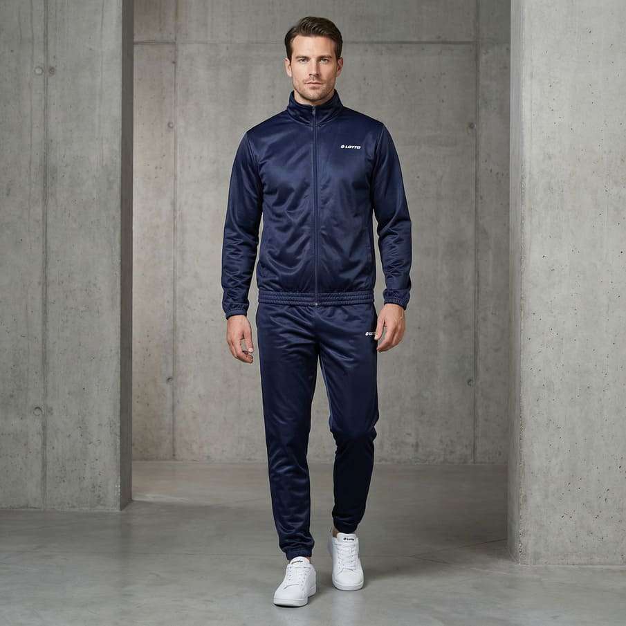 Survêtement D'Entraînement Homme LOTTO - Regular Fit - Idéal Sport Et Loisirs