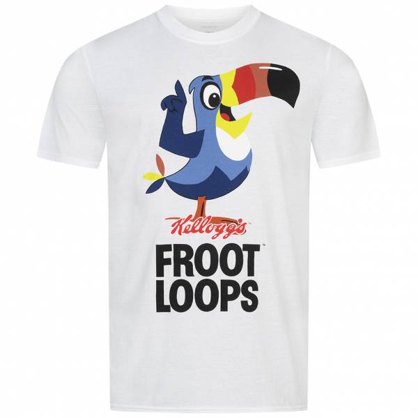 KELLOGGS Froot Loops Toucan Herren T-Shirt POMTS404WHT