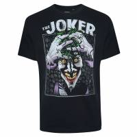 The Joker DC COMICS Crazed Herren T-Shirt GBMTS358BLK