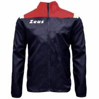 Zeus Vesuvio Rain Jacket navy red