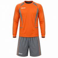 Zeus Kit Brazil Uomo Kit da calcio 2 pezzi arancio/grigio