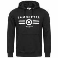 Lambretta Logo Herren Hoodie SS10887-BLACK