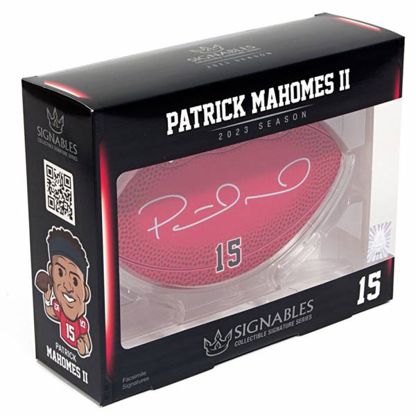 Kansas City Chiefs Patrick Mahomes II #15 NFL Oggetto da collezione 17,8 cm 850032256575
