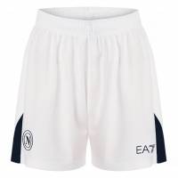 SSC Napoli EA7 Emporio Armani Uomo Pantaloncini per la trasferta EASSCN25G13-WHITE-NAVY