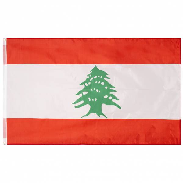 Libanon Flagge MUWO &quot;Nations Together&quot; 90 x 150cm