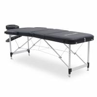 SPORTINATOR Premium 3-strefowy stół do masażu w kolorze czarnym