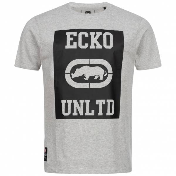 Ecko Unltd. Square Hombre Camiseta ESK04371 Gris jaspeado