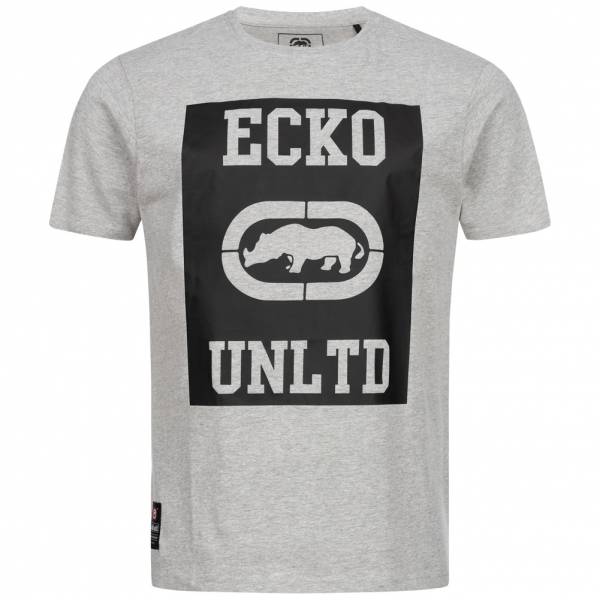 Ecko Unltd. Square Hommes T-shirt ESK04371 Gris chiné