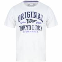 Tokyo Laundry Rockwood Herren T-Shirt 1C18118 Optic White