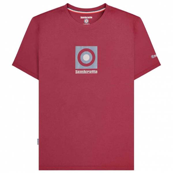 Lambretta Target Box Tee Herren T-Shirt SS5007-BUR
