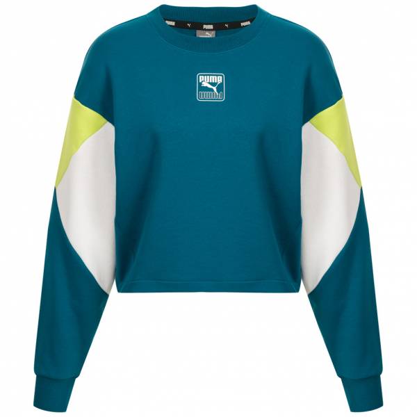 PUMA Rebel Crew Crop Femmes Sweat-shirt 585274-36