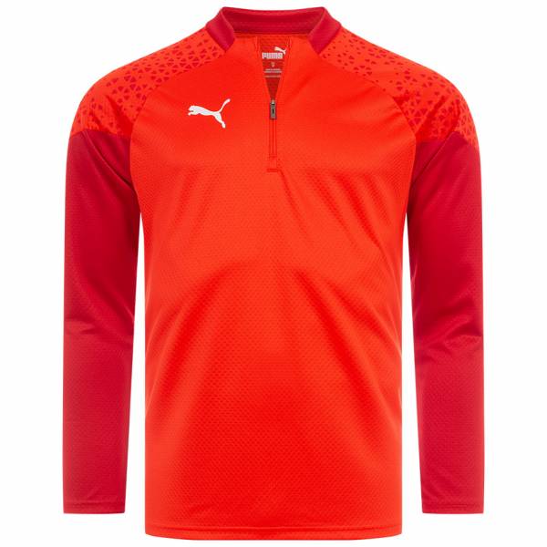 PUMA teamCUP 1/4-Zip Heren Training sweater 657982-01