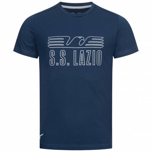 Lazio Rzym Mizuno Mężczyźni T-shirt P2GABX58-14