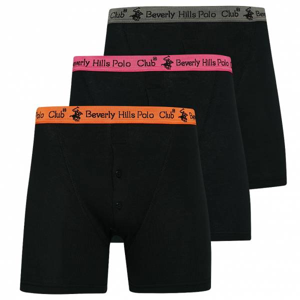 BEVERLY HILLS POLO CLUB Men Boxer Shorts Pack of 3 M007-BFB-013