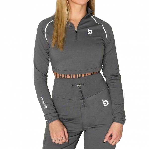 Beyond Limits Cropped Highneck Femmes Haut de sport BL11150