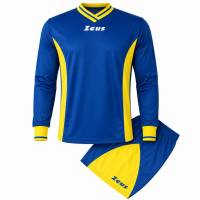 Zeus Kit Dedalo Voetbaltenue 2-delig blauw/giallo