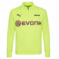 Borussia Dortmund BVB 09 PUMA 1/4 Zip Niño Camiseta de entrenamiento 759079-03