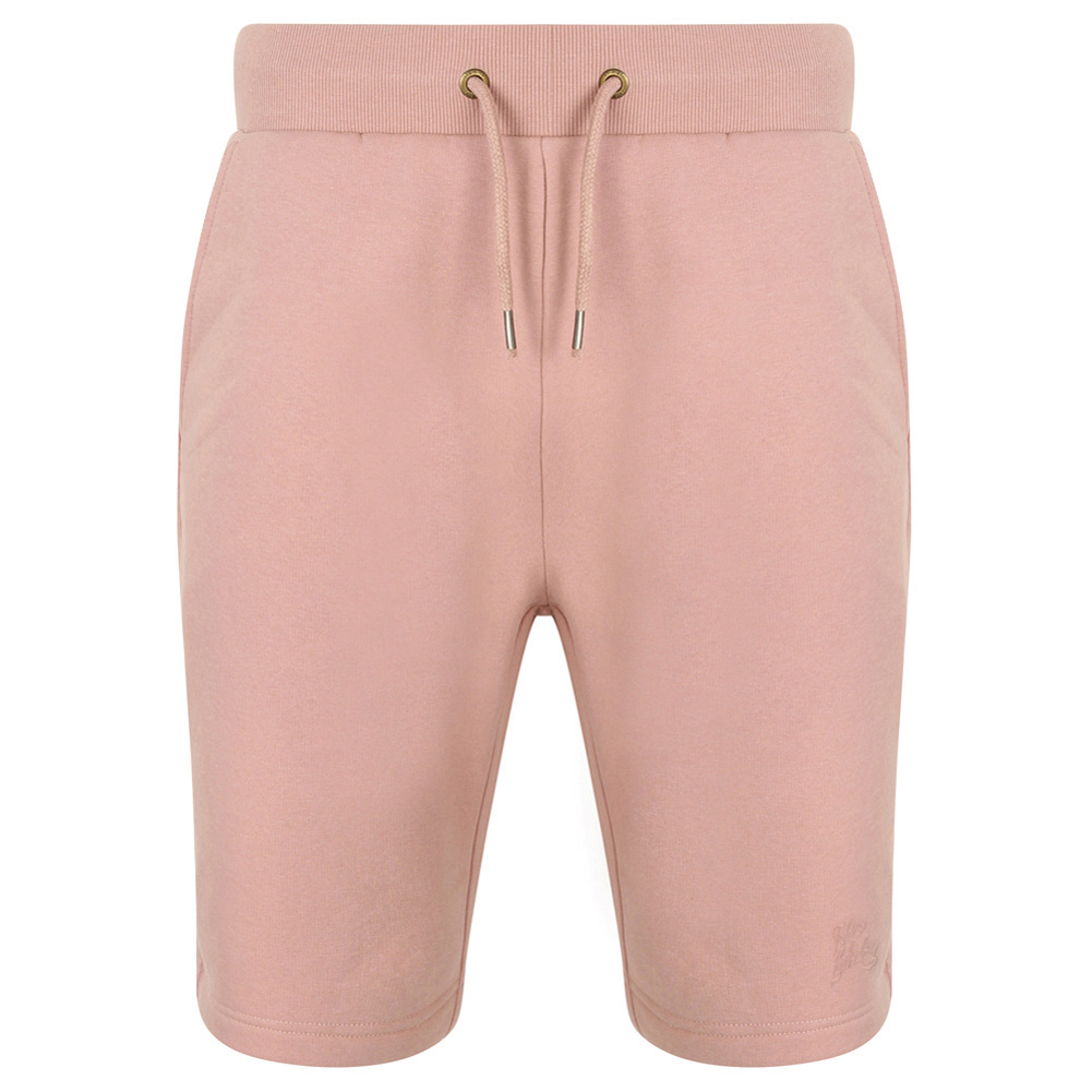 pink fleece shorts