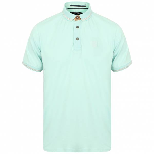 Kensington Eastside Prospect Cotton Herren Polo-Shirt 1X11176 Turquoise