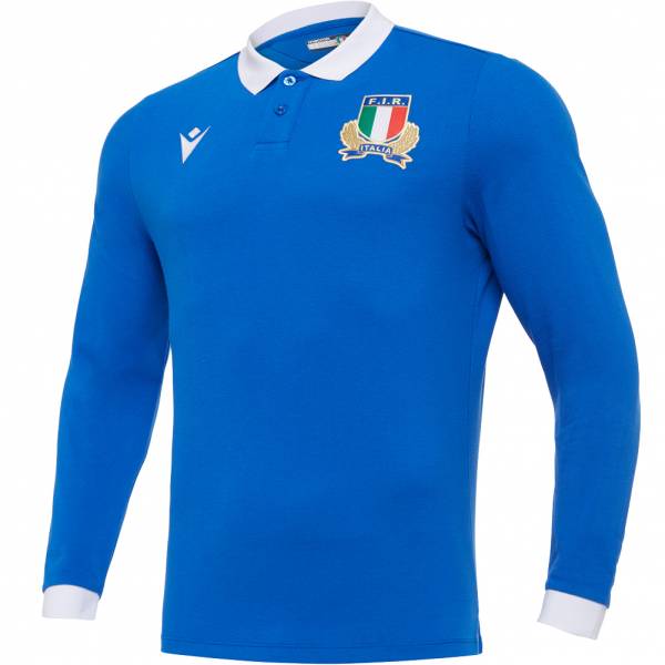 Italien FIR macron Herren Freizeit Langarm Polo-Shirt 58122261