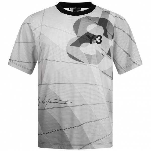 adidas Y-3 Yohji Yamamoto All-Over Print Football T-Shirt DY7221