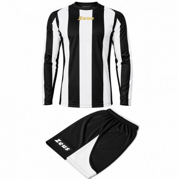 Zeus Kit Zagor Conjunto de fútbol + Pantalones cortos 2 piezas nero/blanco