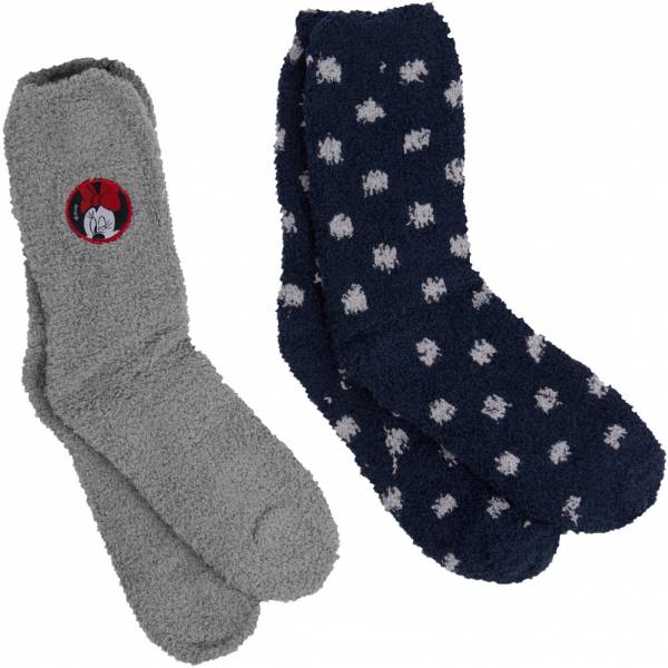 Minnie Maus Disney Damen Kuschelsocken 2 Paar 1003536