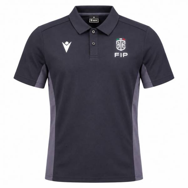 Italien FIP macron Basketball Herren Polo-Shirt 40000492