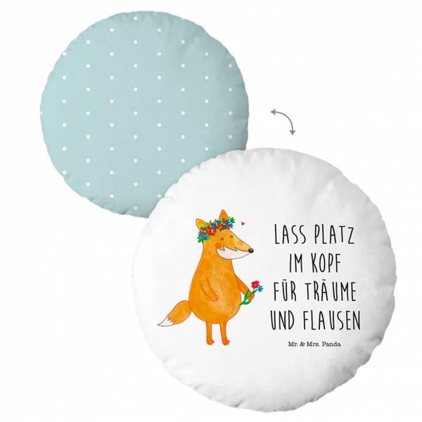 Mr. & Mrs. Panda fox round cushion 40 cm 5469402004