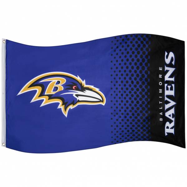 Baltimore Ravens NFL Fahne Fade Flag FLG53NFLFADEBRV