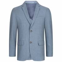 LACOSTE Bicolor Hommes Veste de costume en lin VH1570-166