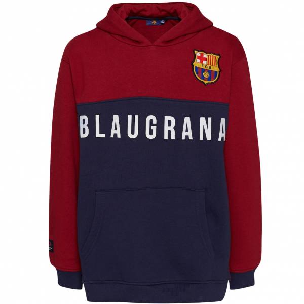 FC Barcelona Blaugrana Hoodie Kinder Kapuzen Sweatshirt FCB-3-389