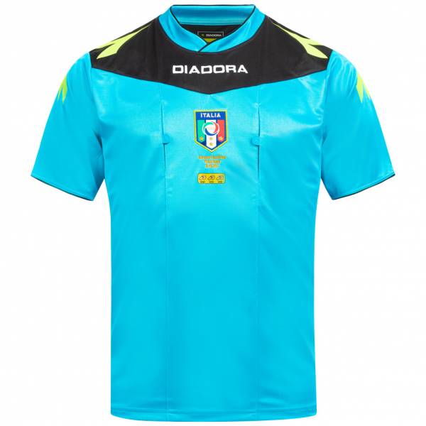 Italia AIA Match Diadora Hombre Camiseta de árbitro de manga corta 102.161940-65098