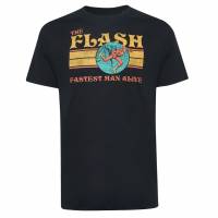 DC COMICS 70'S Flash Heren T-shirt FBMTS808BLK