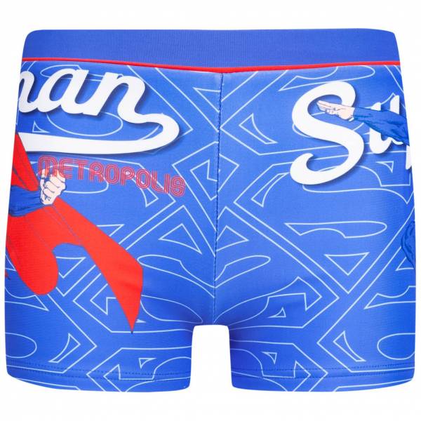 Superman DC Comics Boy Swimming Boxer Shorts ET1856-blue