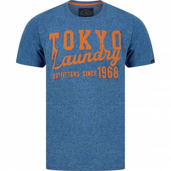 Tokyo Laundry Underline Hommes T-shirt 1C18216 Moulin bleu clair