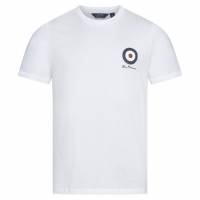 BEN SHERMAN Chest Target Hombre Camiseta 0076261N-BLANCO