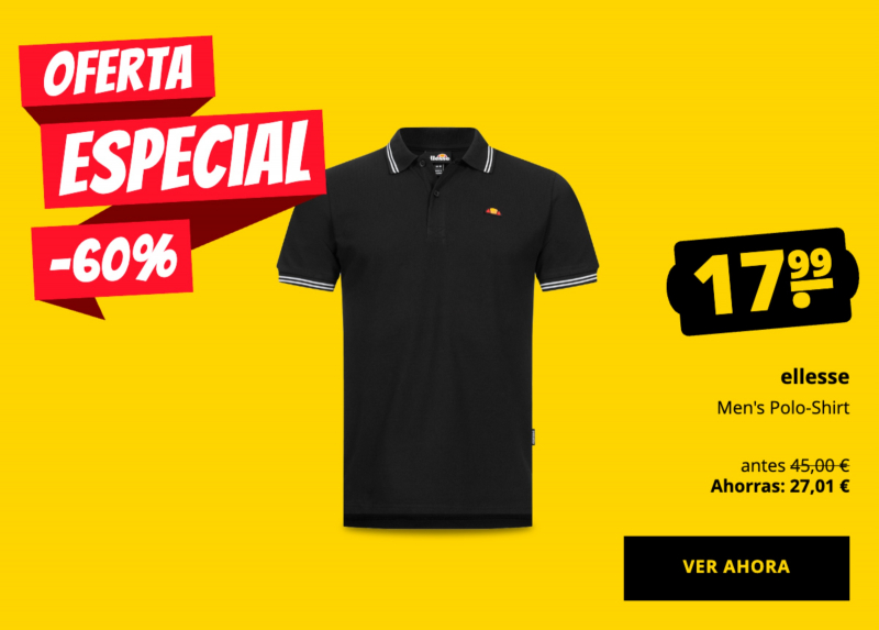 ellesse Men's Polo-Shirt solo 17,99 €