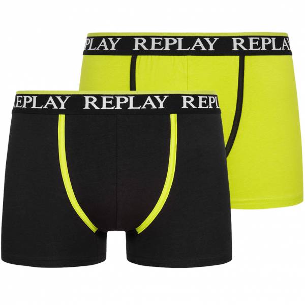 REPLAY Boxer Hommes Boxer-shorts Lot de 2 101109-N091