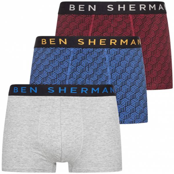 BEN SHERMAN Rehan Hommes Boxer-short Lot de 3 U5-1358-BS-3PKA