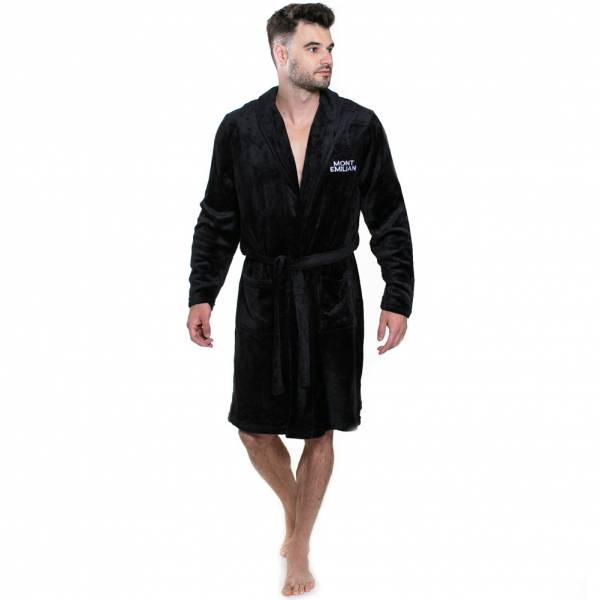 MONT EMILIAN &quot;Toulon&quot; Bathrobe black