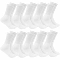 SPORTINATOR Calcetines de deporte 10 pares blanco