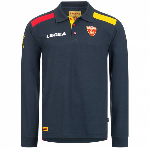 Montenegro Legea Herren Langarm Polo-Shirt