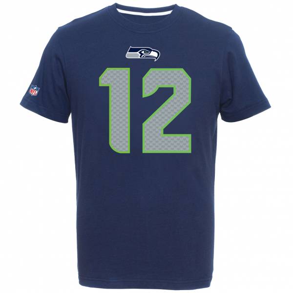 Seattle Seahawks Majestic #12 Fan NFL Kinder T-Shirt MSH2587NL